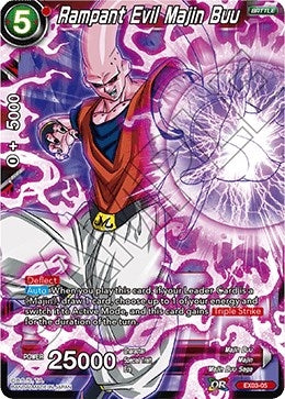 Rampant Evil Majin Buu (EX03-05) (Expansion Deck Box Set 03: Ultimate Box) (DBS-BE03)