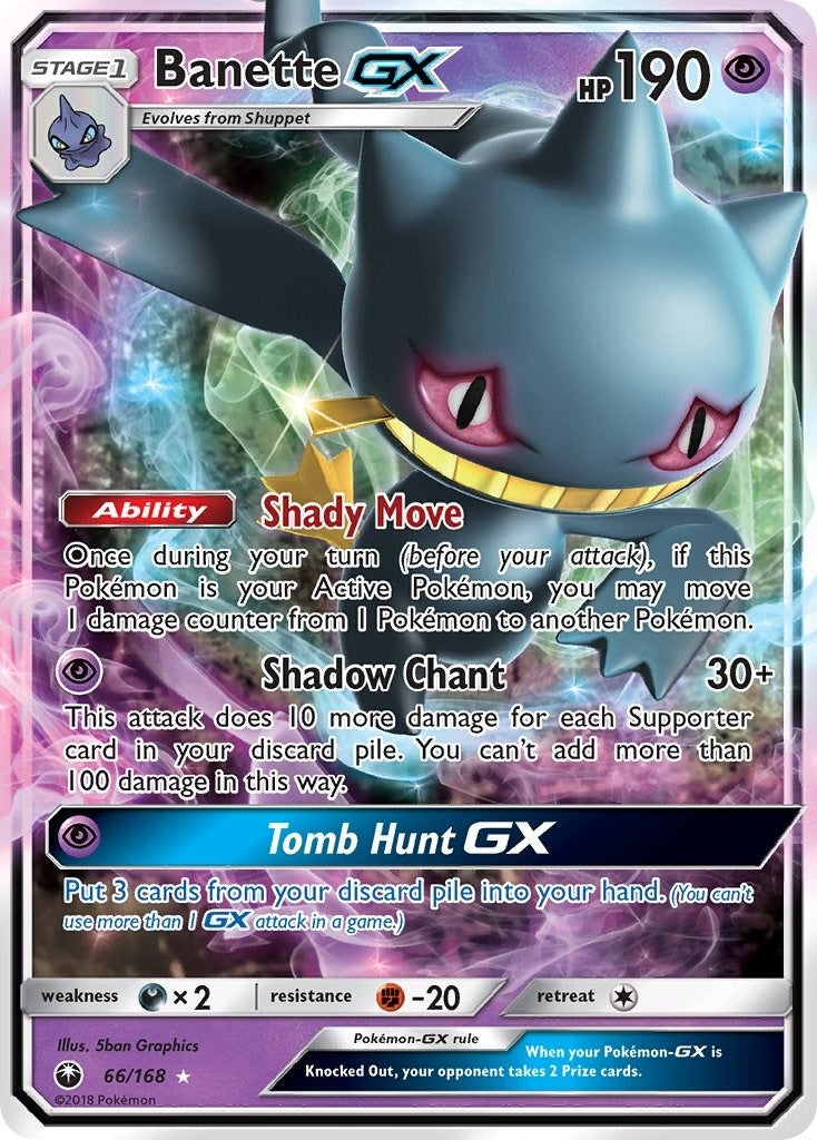 Banette GX (66/168) (CES)