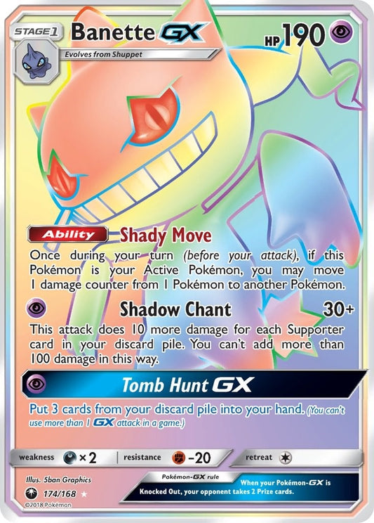 Banette GX (Secret) (174/168) (CES)