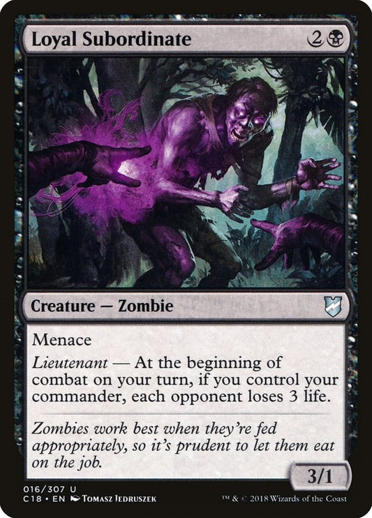 Loyal Subordinate (16) (C18)