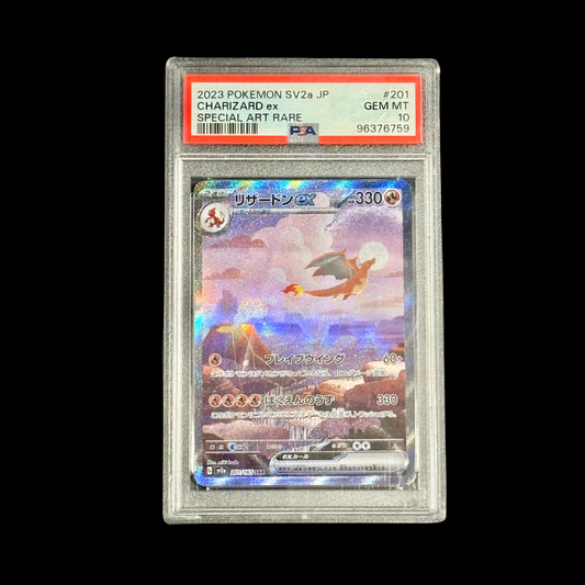 Pokemon JP Slab Charizard 201 SV2A PSA 10 2023
