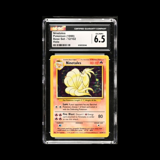 Pokemon Slab Ninetales 12 CGC 6.5 EX-MT 1999