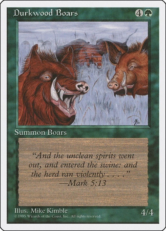 Durkwood Boars (4ED)