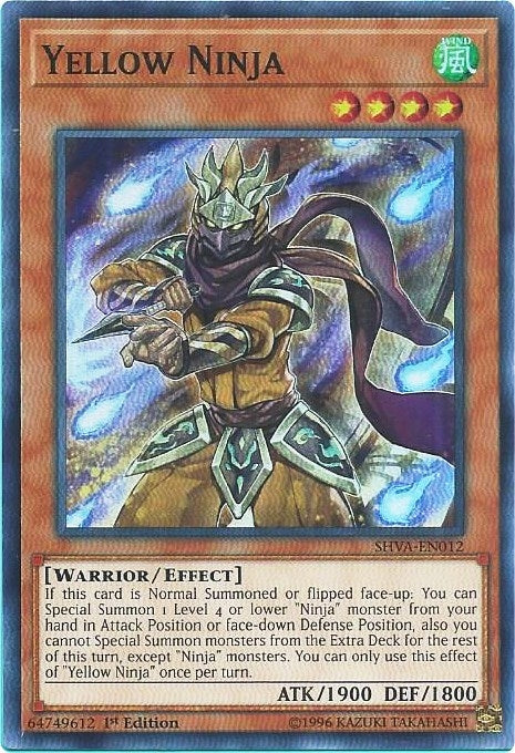 Yellow Ninja (SHVA-EN012) (SHVA)