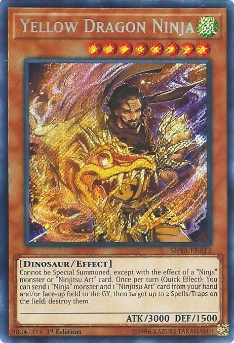 Yellow Dragon Ninja (SHVA-EN013) (SHVA)