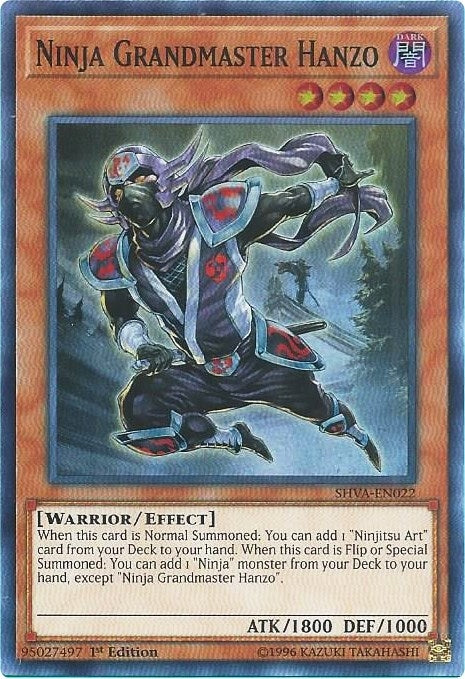 Ninja Grandmaster Hanzo (SHVA-EN022) (SHVA)