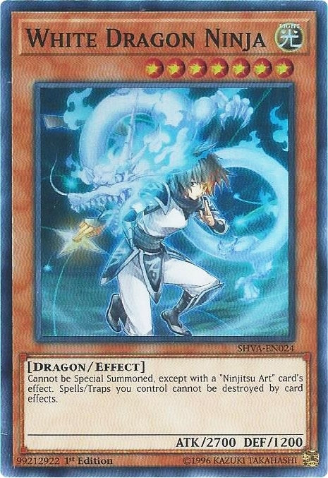 White Dragon Ninja (SHVA-EN024) (SHVA)