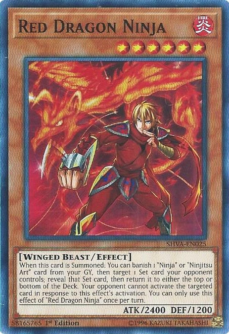 Red Dragon Ninja (SHVA-EN025) (SHVA)
