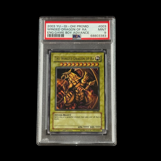 Yu-Gi-Oh! Slab Winged Dragon Of Ra GBI-003 PSA 9 Mint 2003