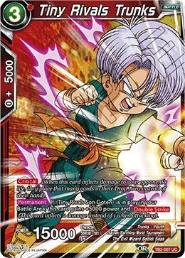Tiny Rivals Trunks (TB2-007) (World Martial Arts Tournament) (DBS-TB02)