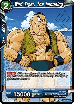 Wild Tiger, the Imposing (TB2-031) (World Martial Arts Tournament) (DBS-TB02)