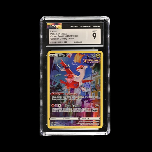 Pokemon Slab Latias GG20 2023 CGC 9 Mint