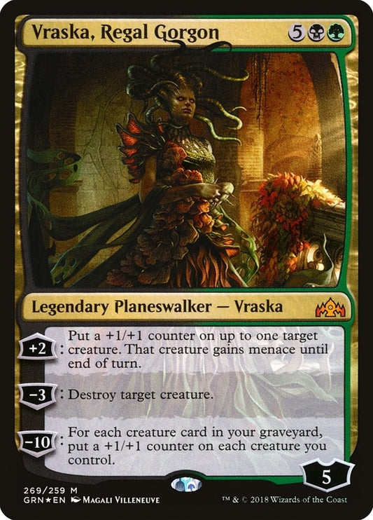 Vraska, Regal Gorgon (269) (GRN)