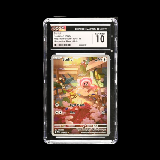 Pokemon Slab Stufful 154 CGC 10 Gem 2025