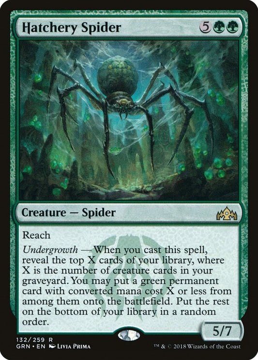 Hatchery Spider (132) (GRN)