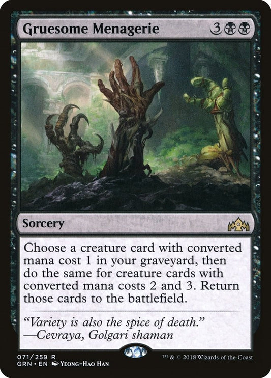 Gruesome Menagerie (71) (GRN)