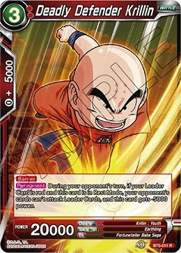 Deadly Defender Krillin (BT5-011) (Miraculous Revival) (DBS-B05)