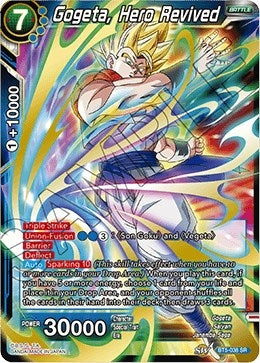 Gogeta, Hero Revived (BT5-038) (Miraculous Revival) (DBS-B05)