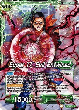 Super 17 // Super 17, Evil Entwined (BT5-054) (Miraculous Revival) (DBS-B05)
