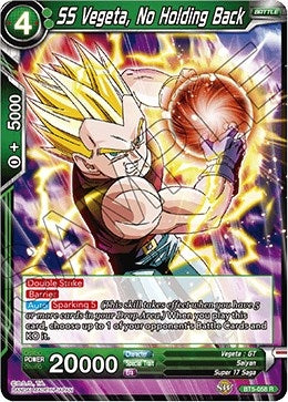 SS Vegeta, No Holding Back (BT5-058) (Miraculous Revival) (DBS-B05)