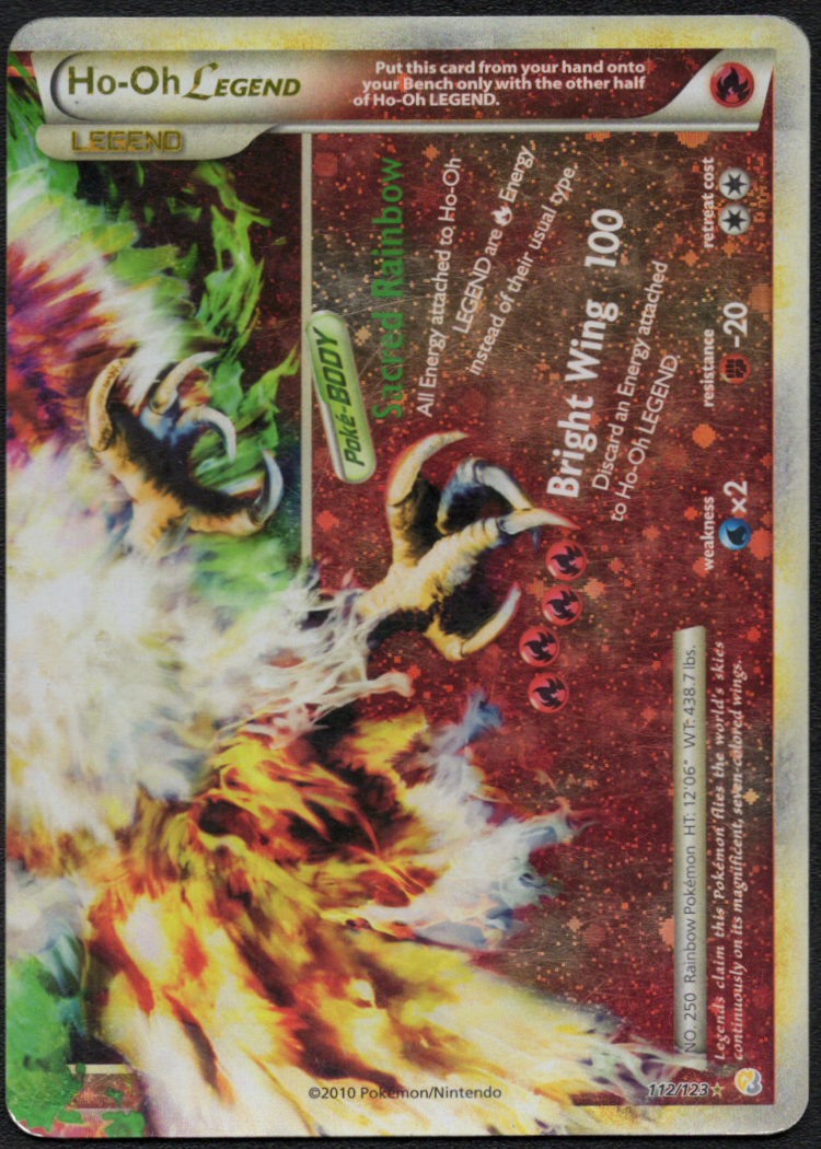 Ho-Oh Legend (Bottom) (112/123) (HS)
