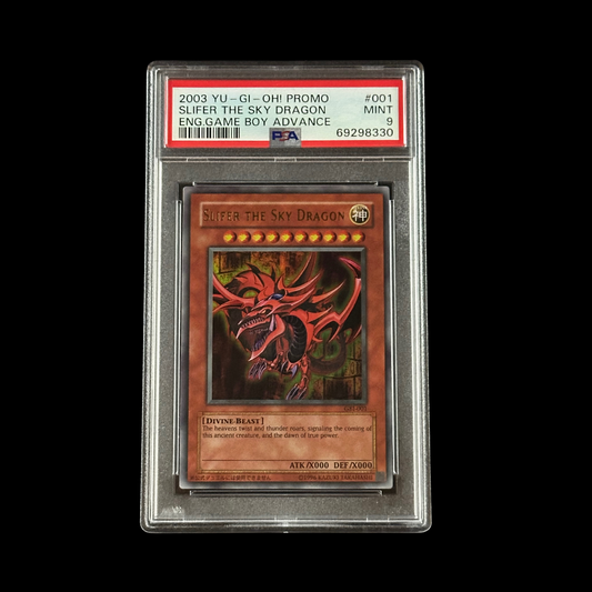 Yu-Gi-Oh! Slab Slifer The Sky Dragon GBI-001 PSA 9 Mint 2003