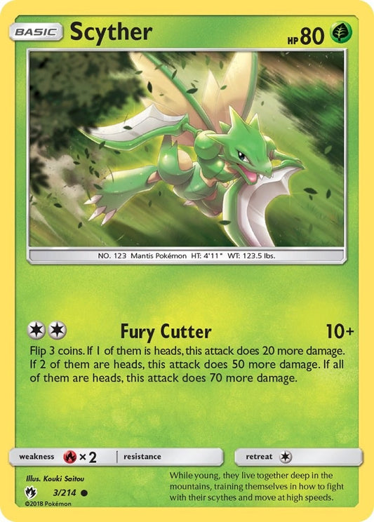 Scyther (3/214) (SM8)