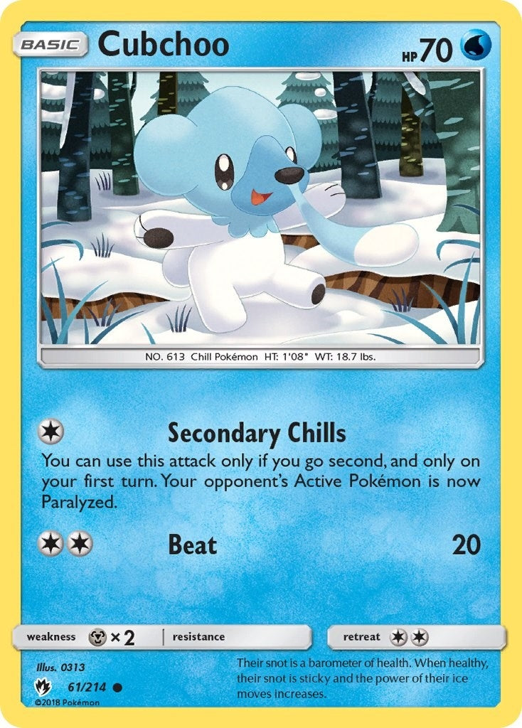Cubchoo (61/214) (SM8)