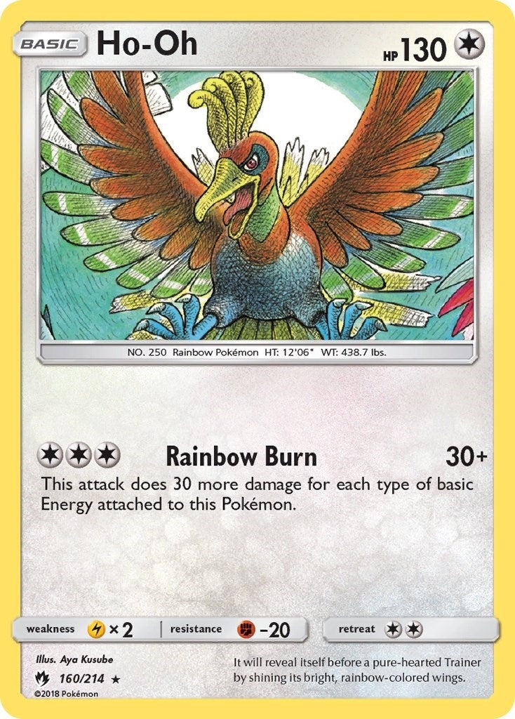 Ho-Oh (160/214) (SM8)