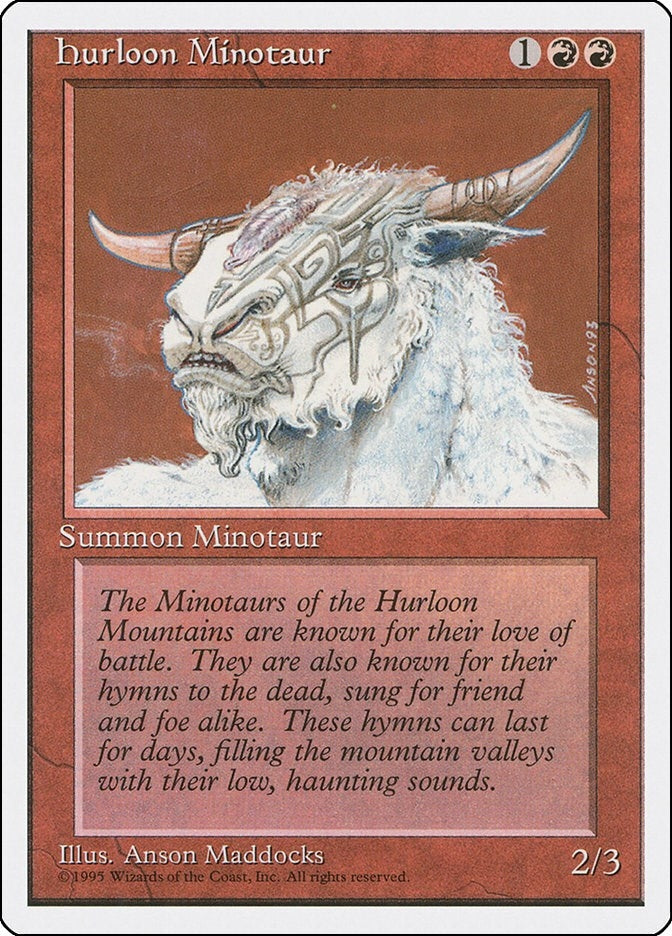 Hurloon Minotaur (4ED)