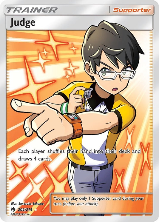 Judge (Full Art) (209/214) (SM8)