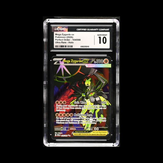 Pokemon Slab Mega Zygarde EX 104 CGC 10 Gem 2026