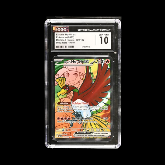 Pokemon Slab Ethan's Ho-Oh Ex 209 CGC 10 Gem 2025