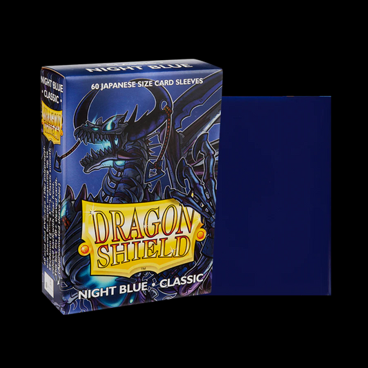 Dragon Shield Japanese Size Night Blue Classic Sleeves 60x