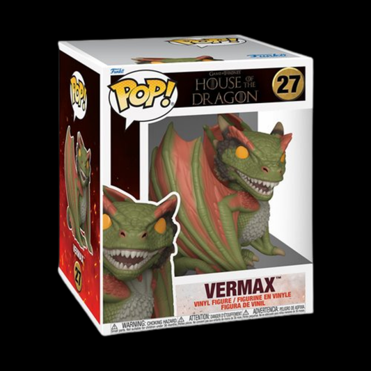 House of the Dragon Vermax 5 1/4-Inch Funko Pop! Vinyl Figure #27 - SUPER SIZE