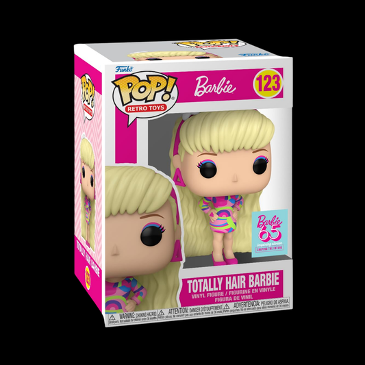 Barbie Totally Hair Barbie Funko Pop! Vinyl Figure #123 + Protector (Barbie 65)