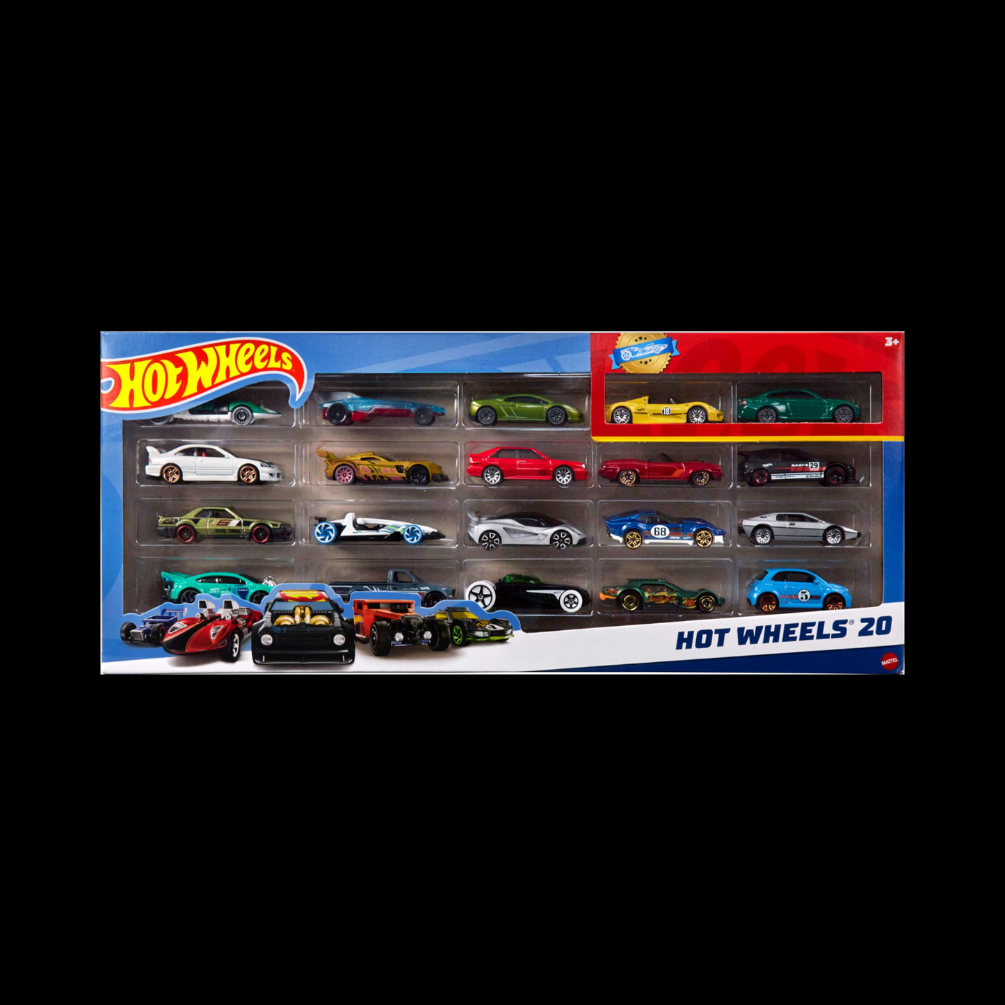 Hot Wheels 20 pack 1:64 *Les voitures réelles peuvent différer de l’image*