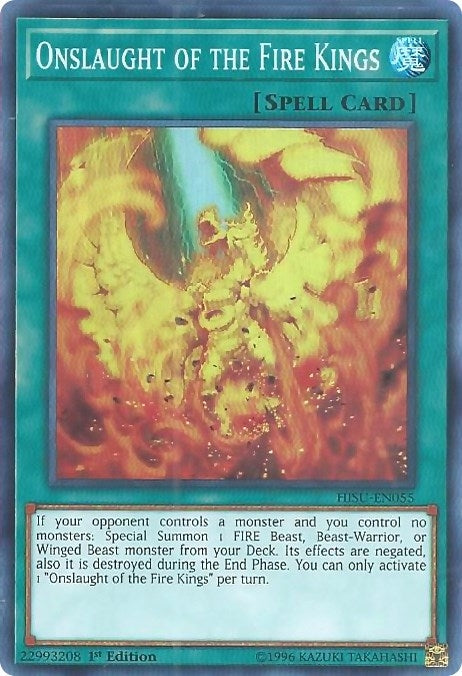 Onslaught of the Fire Kings (HISU-EN055) (HISU)