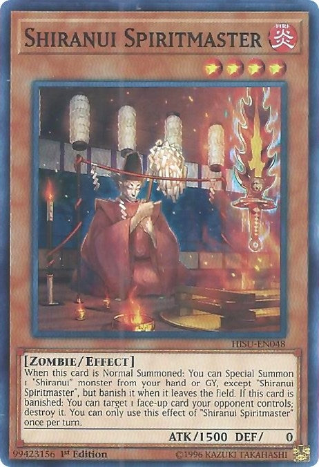 Shiranui Spiritmaster (HISU-EN048) (HISU)