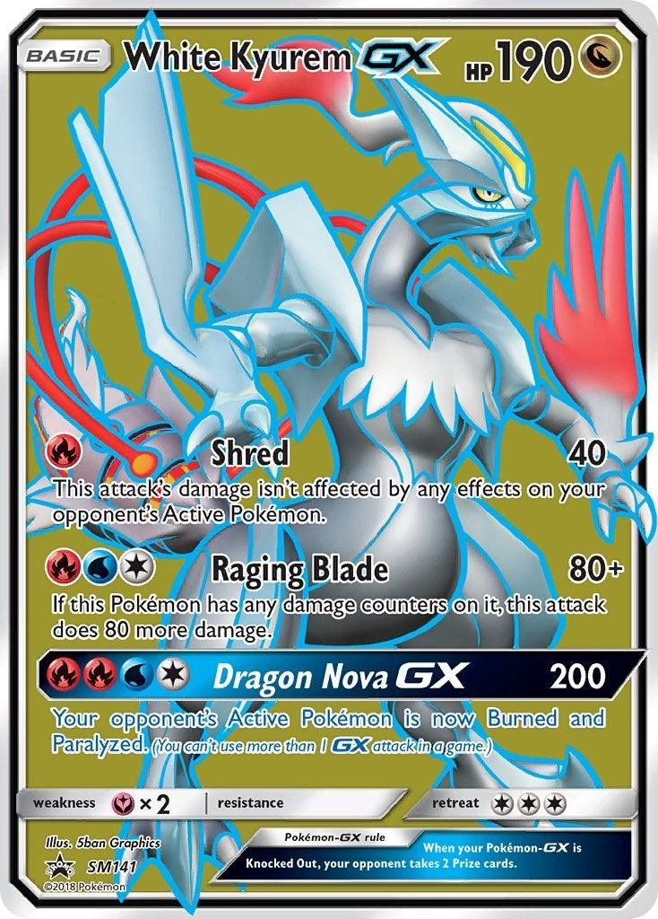 White Kyurem GX - SM141 (SM141) (SMP)