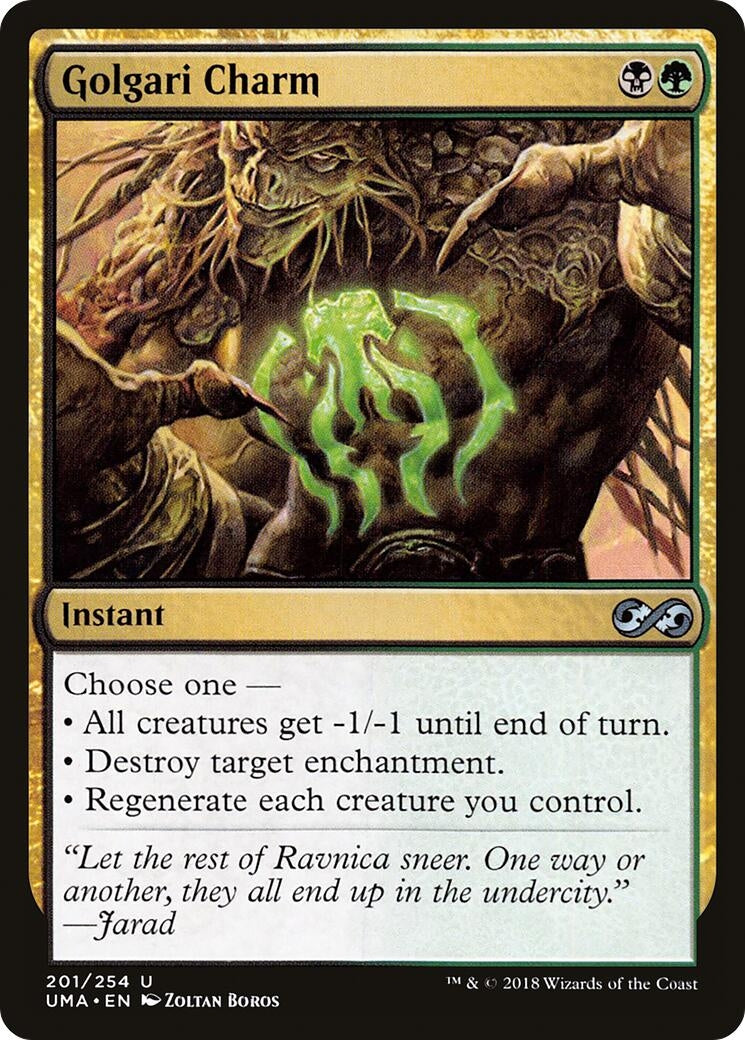 Golgari Charm (201) (UMA)