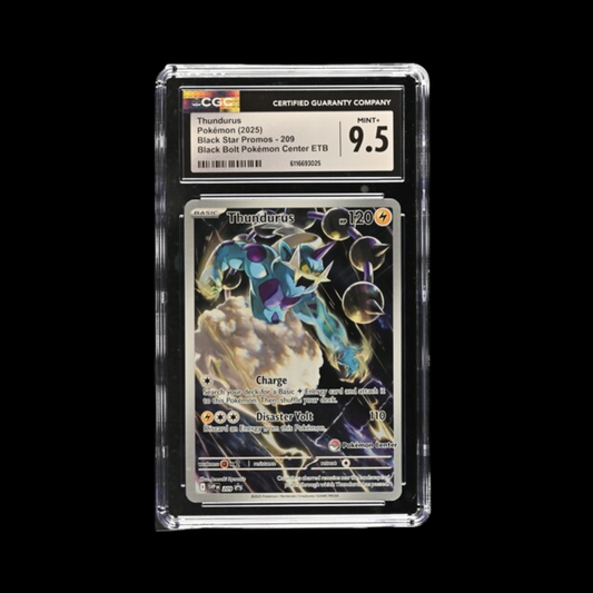 Pokemon Slab Thundurus 209 PC CGC 9.5 Mint+