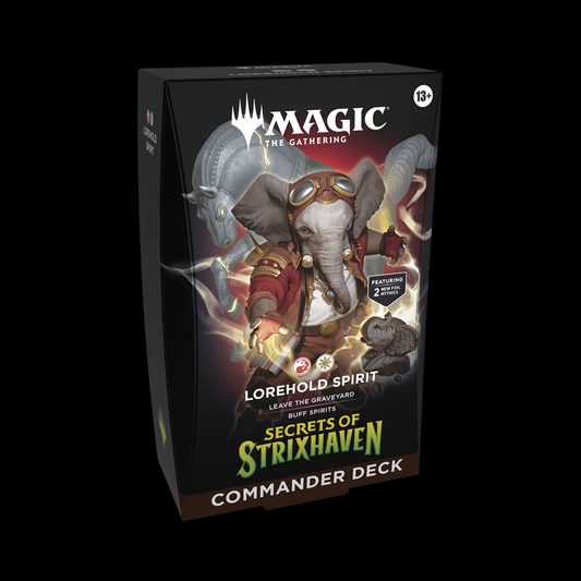 MTG Magic The Gathering Secrets Of Strixhaven Lorehold Spirit Commander Deck