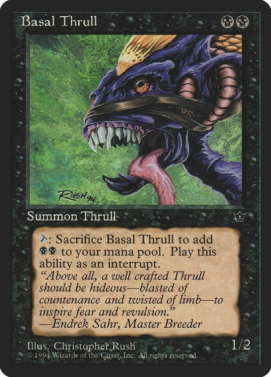 Basal Thrull (Rush) (FEM)