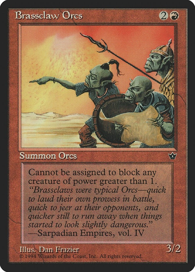 Brassclaw Orcs (Frazier) (FEM)