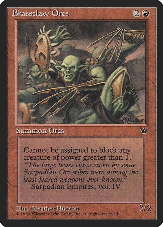 Brassclaw Orcs (Hudson) (FEM)