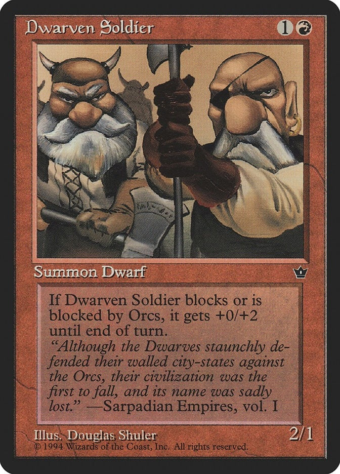 Dwarven Soldier (Shuler) (FEM)