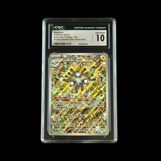 Pokemon Slab Magneton 159 CGC 10 Gem 2024