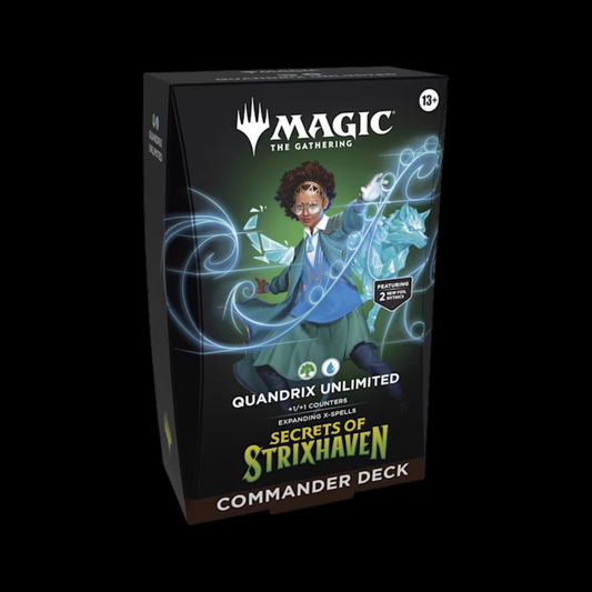 MTG Magic The Gathering Secrets Of Strixhaven Quandrix Unlimited Commander Deck