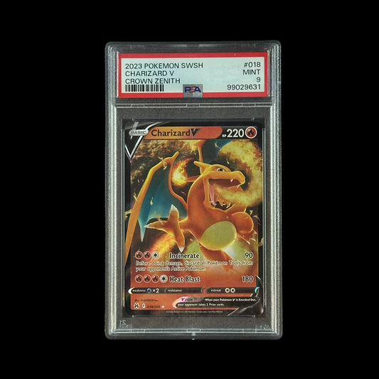 Pokemon Slab Charizard V 18 PSA 9 Mint 2023
